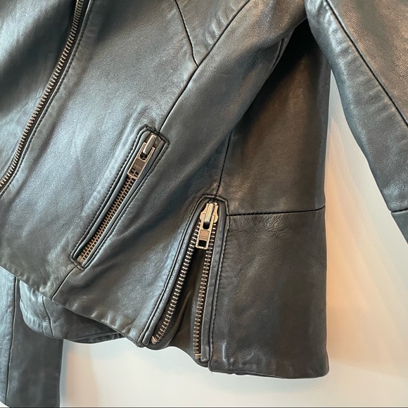 Free People Leather Jacket - Picture 4 of 16